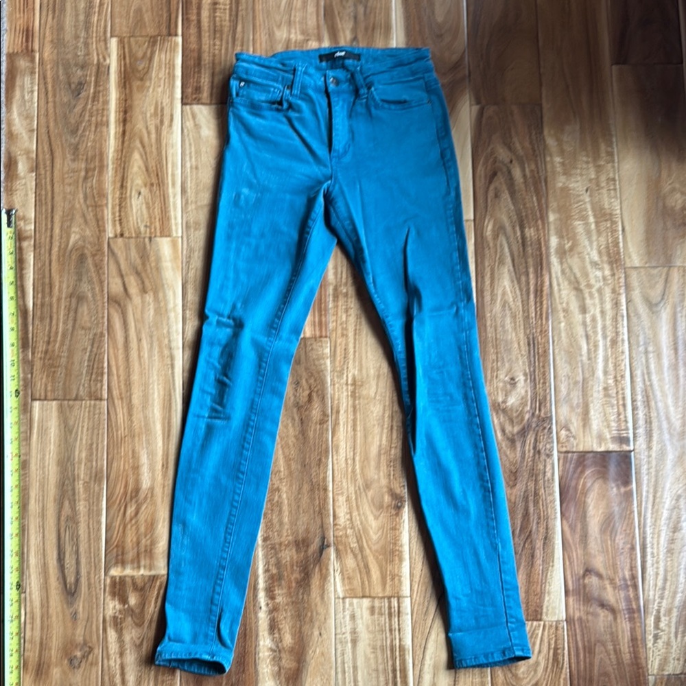 Else Turquoise Blue Skinny Jeans